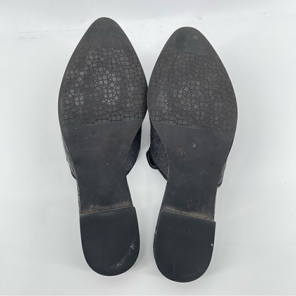 Treasure & Bond Laine Womens Gray Embellished Wool Blend Slip On Mules Size 7.5M - Picture 5 of 13